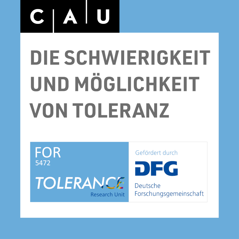 Logo Die Schwierigkeit und Möglichkeit von Toleranz